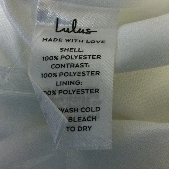 LULU'S M Elevated Glamour White Satin Sequin Bustier Mermaid Maxi Dress NEW B26 - Picture 11 of 11